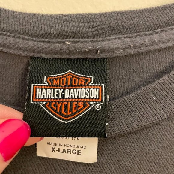 Harley Davidson Womens Graphic Tee Shirt Size Xtra Large - Picture 3 of 6